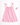 Tokabear Organic Muslin Camisole Dress Baby Pink - Flat Lay