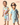 Cotton Candy Swirl + Cosmic Blue Dreams – Unisex Muslin Co-ord Combo (Set of 2)