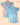 Cotton Candy Swirl + Cosmic Blue Dreams – Unisex Muslin Co-ord Combo (Set of 2)
