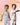 Cotton Candy Swirl + Peachy Checks – Unisex Muslin Co-ord Combo (Set of 2)