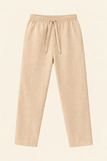 Organic Cotton Muslin Bottoms/Pajama with Adjustable Waistband (Set of 3)