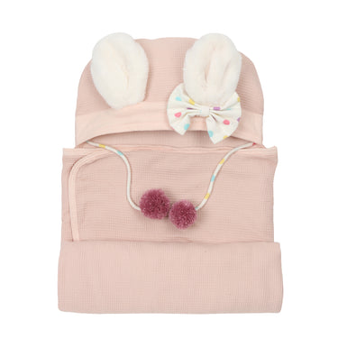Peachy Paws Bath Wrap for Toddlers