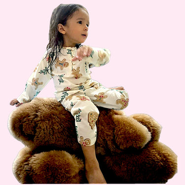 Cotton Flannel Warm Unisex Pajama/Bottoms with Adjustable Waistband - Single