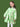 Cotton Flannel Plaid Dress for Girls – Layered Button Down with Snap Buttons in Light Green