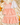 Peachy Paradise muslin sharara kurta set for girls with dupatta
